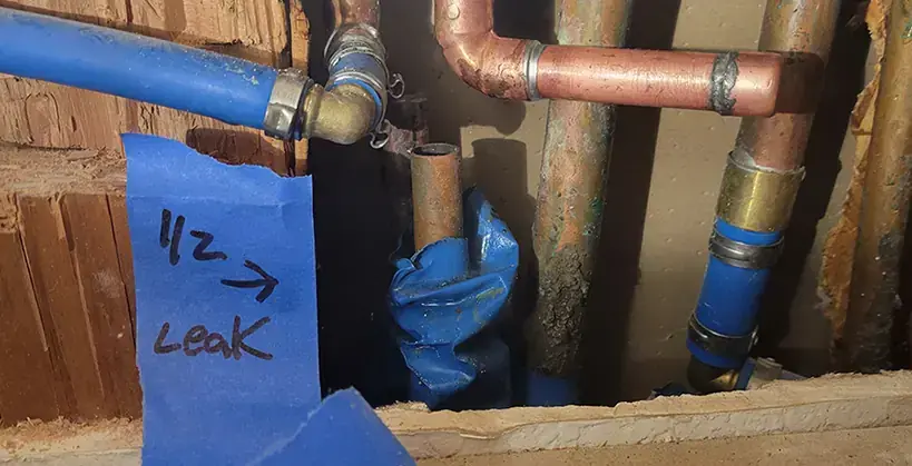 Copper Water Line Locating in Newport Beach Plumber