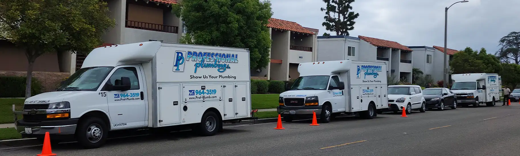 Professional Plumbing Banner